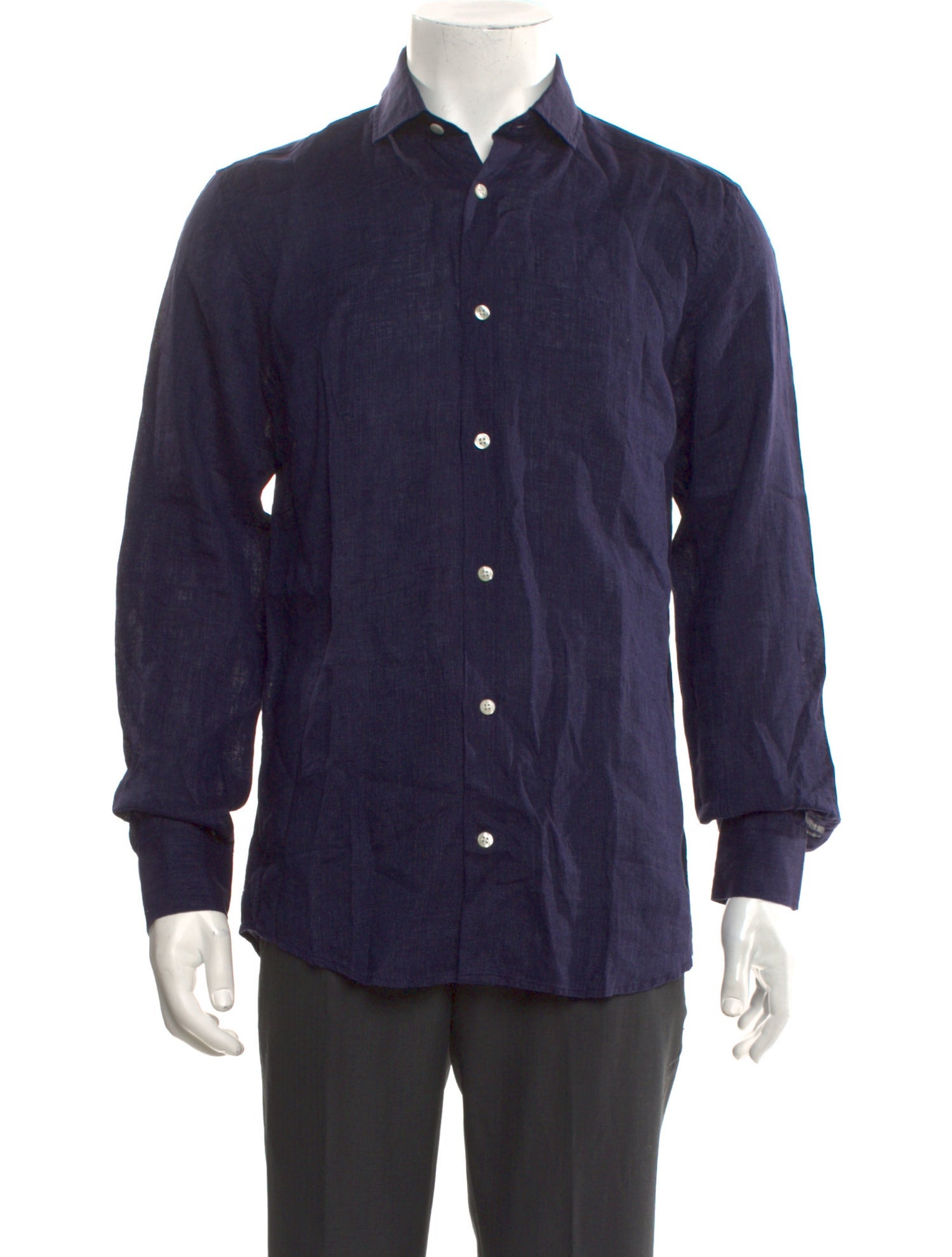 Frescobol Carioca Linen Long Sleeve Shirt