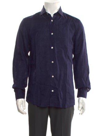 Frescobol Carioca Linen Long Sleeve Shirt