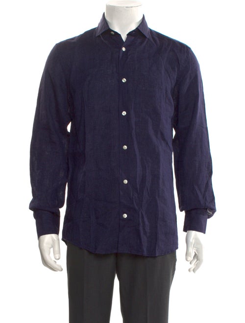 Frescobol Carioca Linen Long Sleeve Shirt