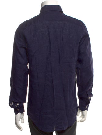 Frescobol Carioca Linen Long Sleeve Shirt