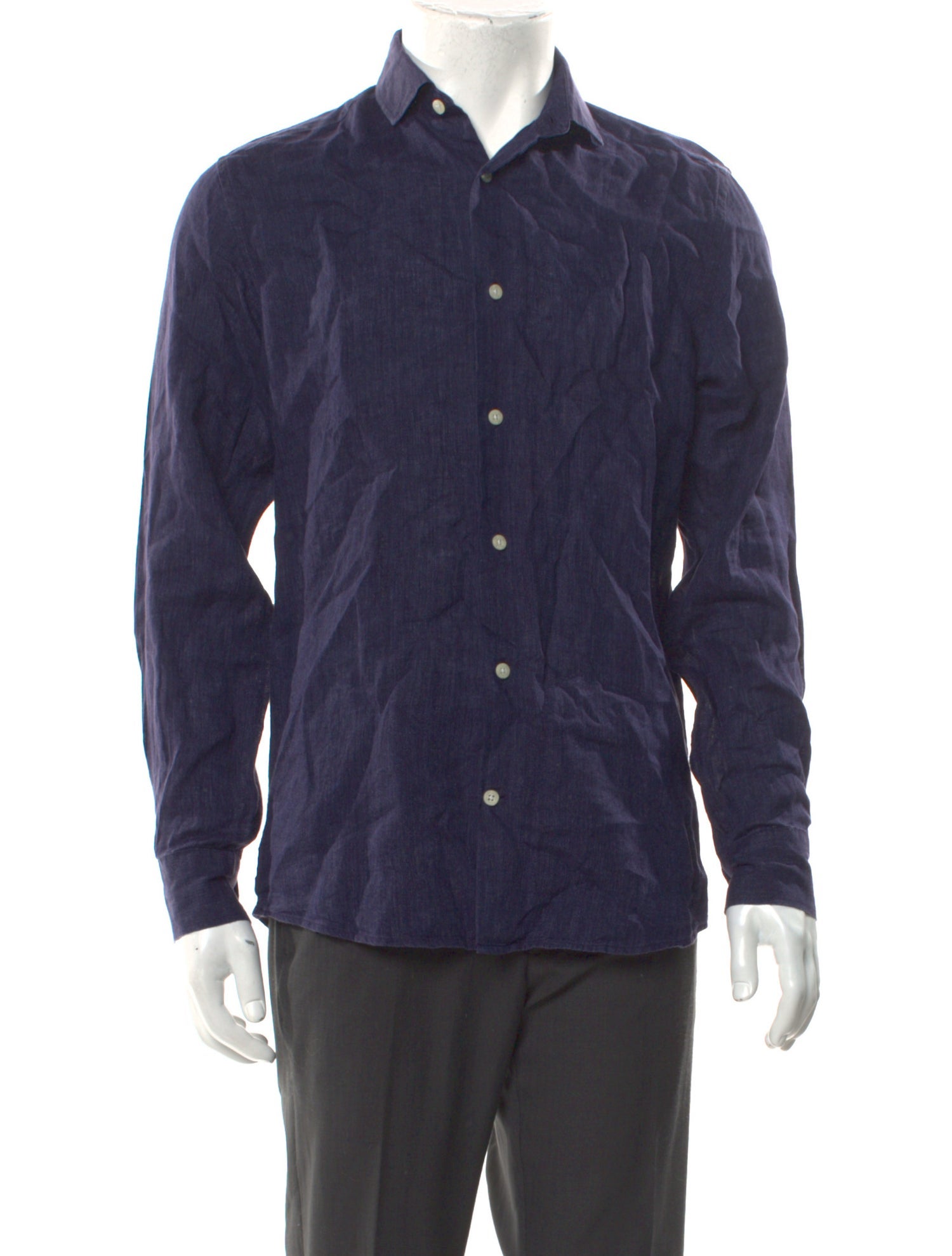 Frescobol Carioca Linen Long Sleeve Shirt