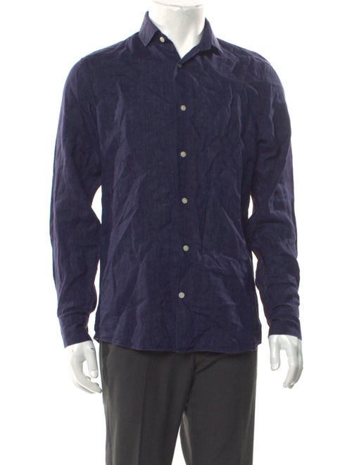 Frescobol Carioca Linen Long Sleeve Shirt