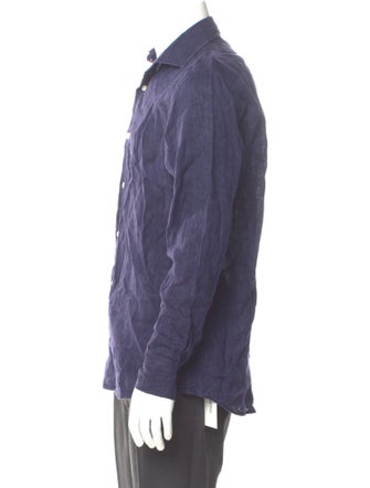 Frescobol Carioca Linen Long Sleeve Shirt