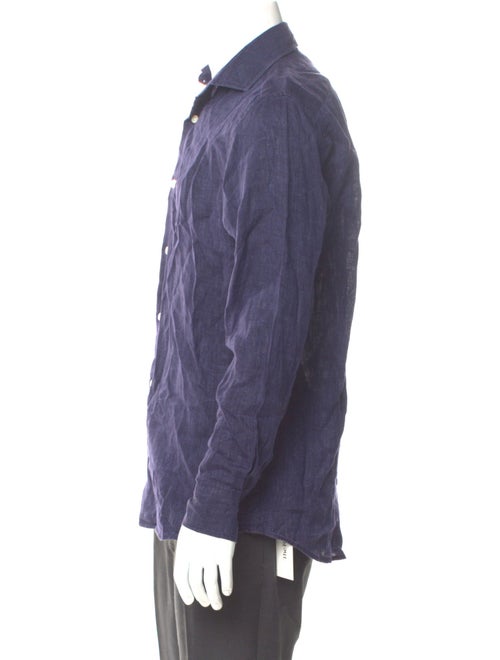 Frescobol Carioca Linen Long Sleeve Shirt