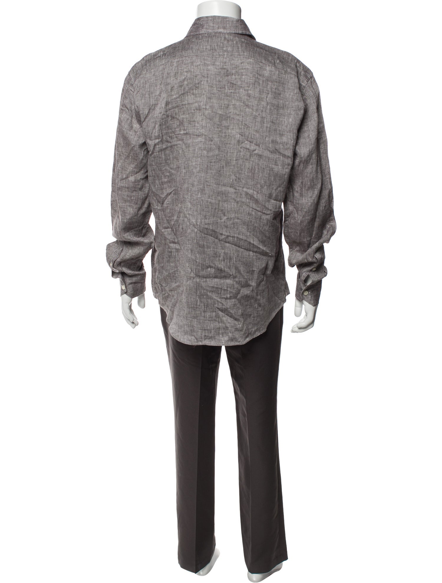 Frescobol Carioca Linen Long Sleeve Shirt