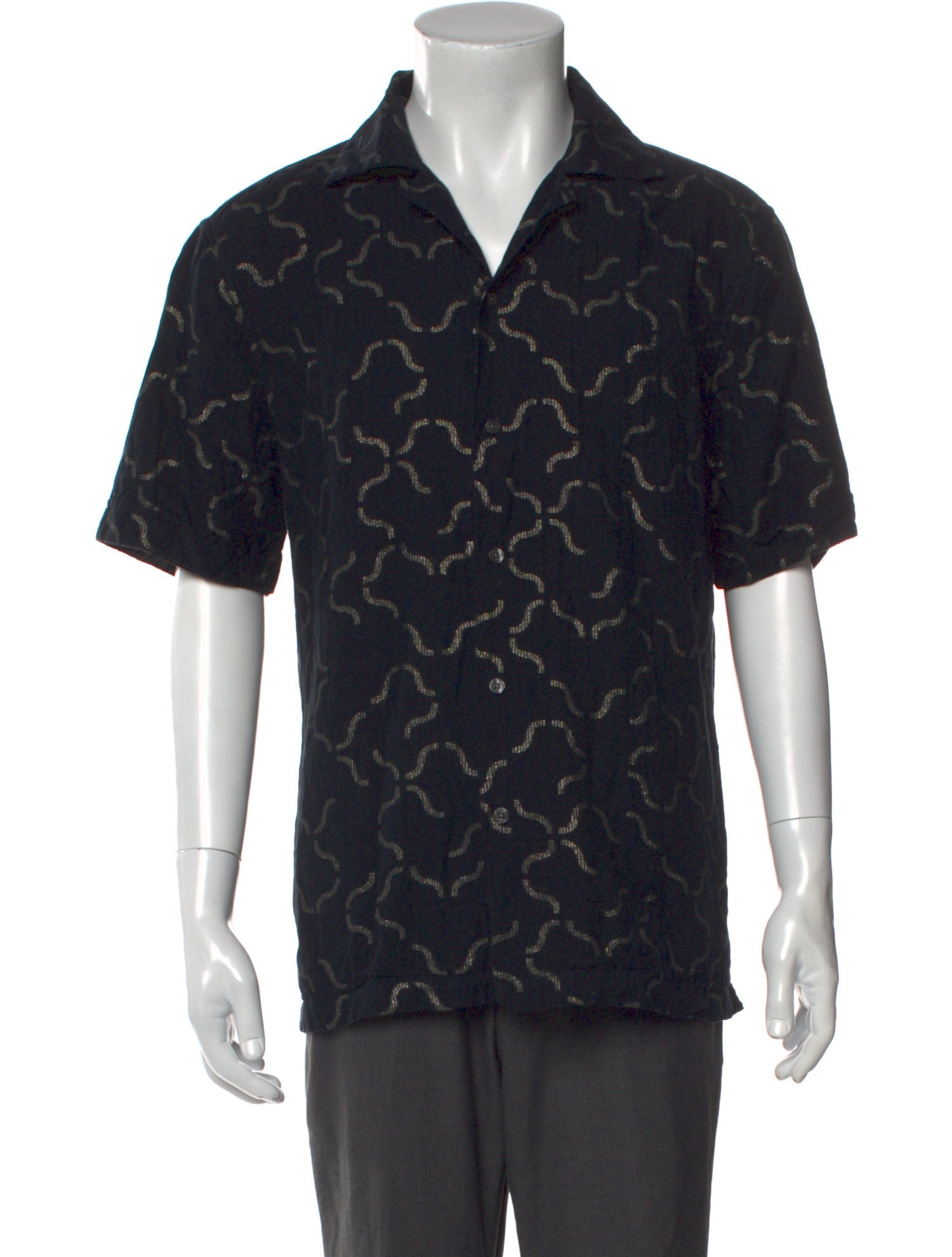Frescobol Carioca Printed Short Sleeve Shirt