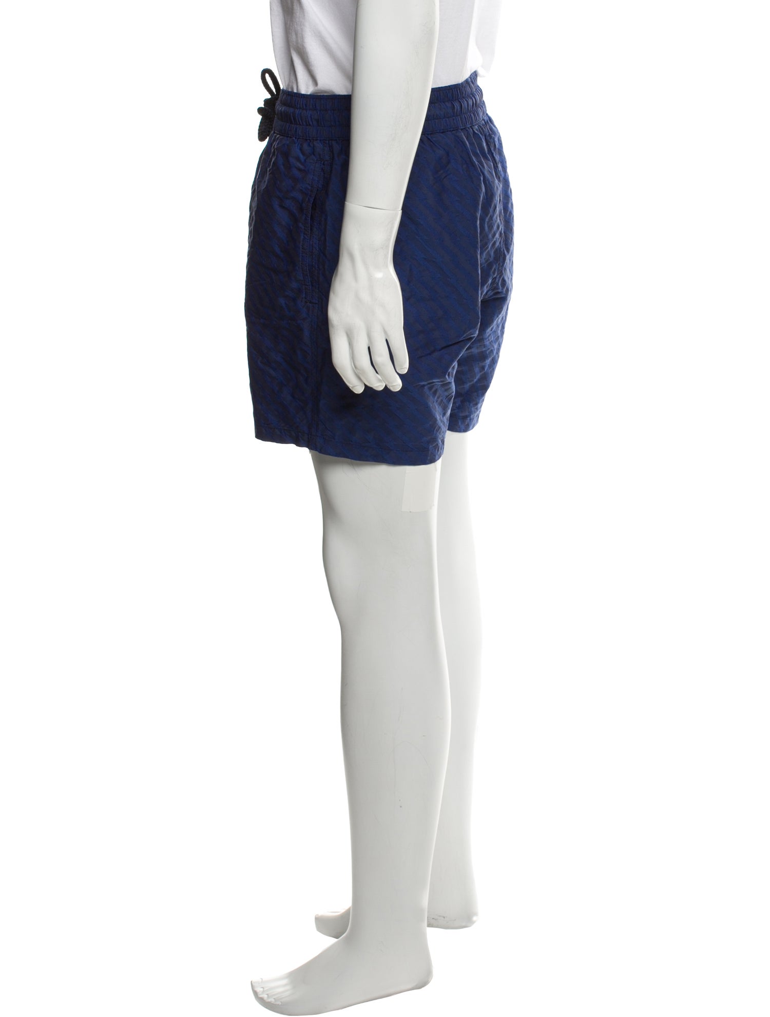 Frescobol Carioca Ruffle Embellishment Swim Trunks