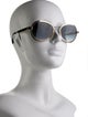 Morgenthal Frederics Round Gradient Sunglasses