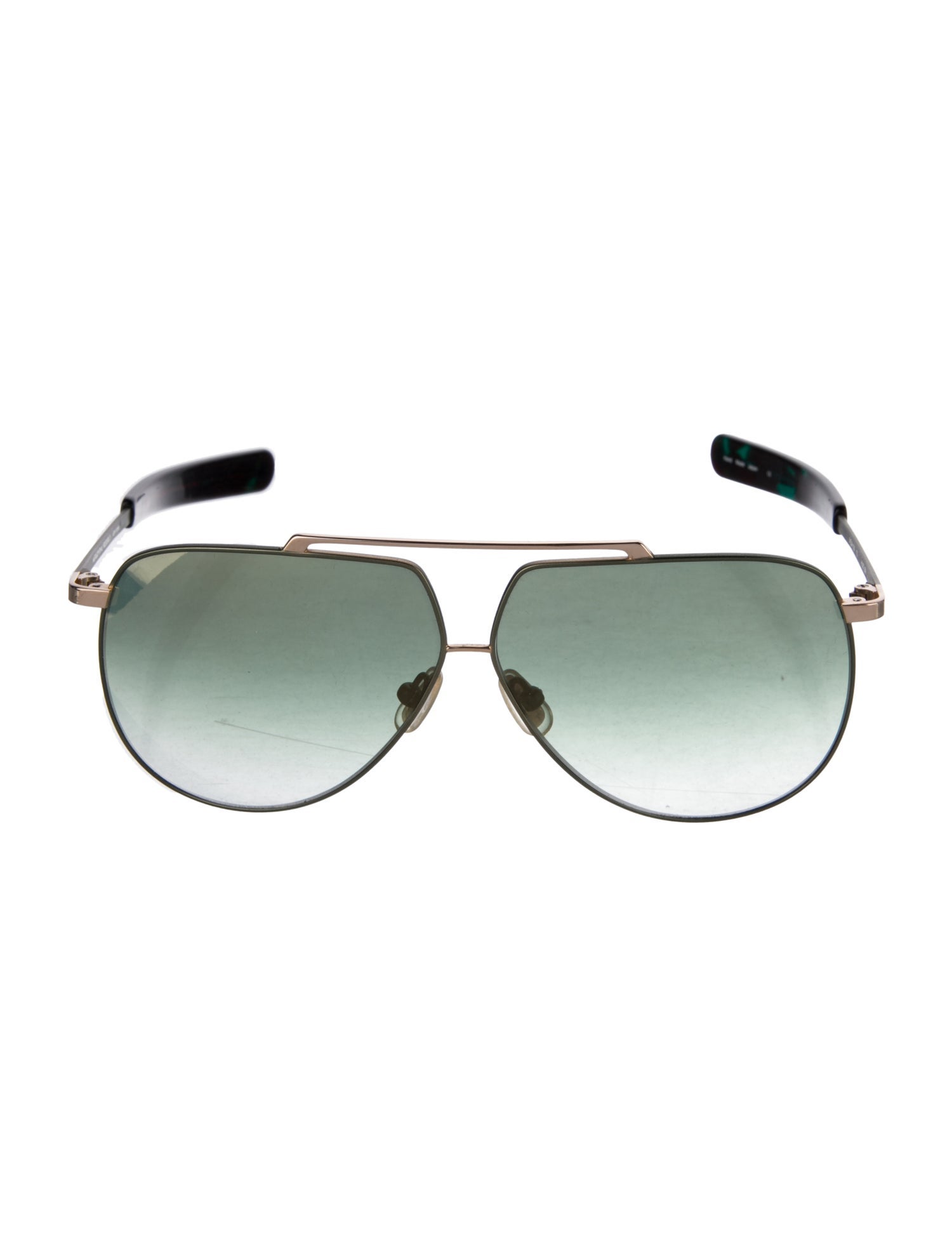 Morgenthal Frederics Aviator Gradient Sunglasses