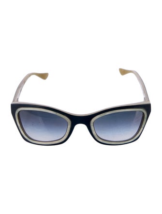 Morgenthal Frederics Cat-Eye Gradient Sunglasses