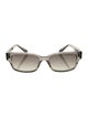 Morgenthal Frederics Square Gradient Sunglasses