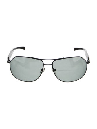 Morgenthal Frederics Aviator Tinted Sunglasses