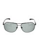 Morgenthal Frederics Aviator Tinted Sunglasses