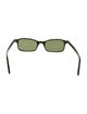 Morgenthal Frederics Wayfarer Tinted Sunglasses