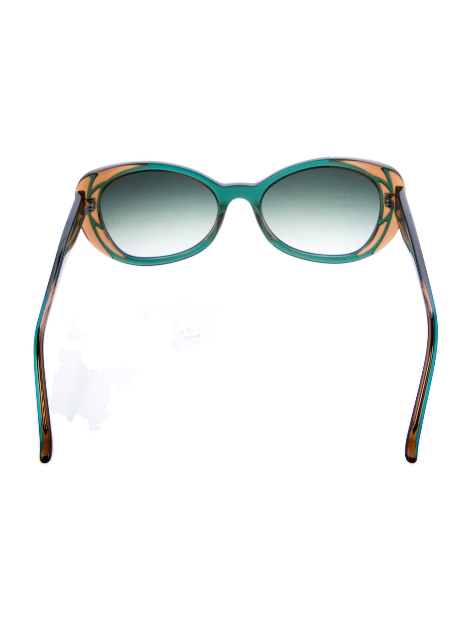 Morgenthal Frederics Oversize Gradient Sunglasses