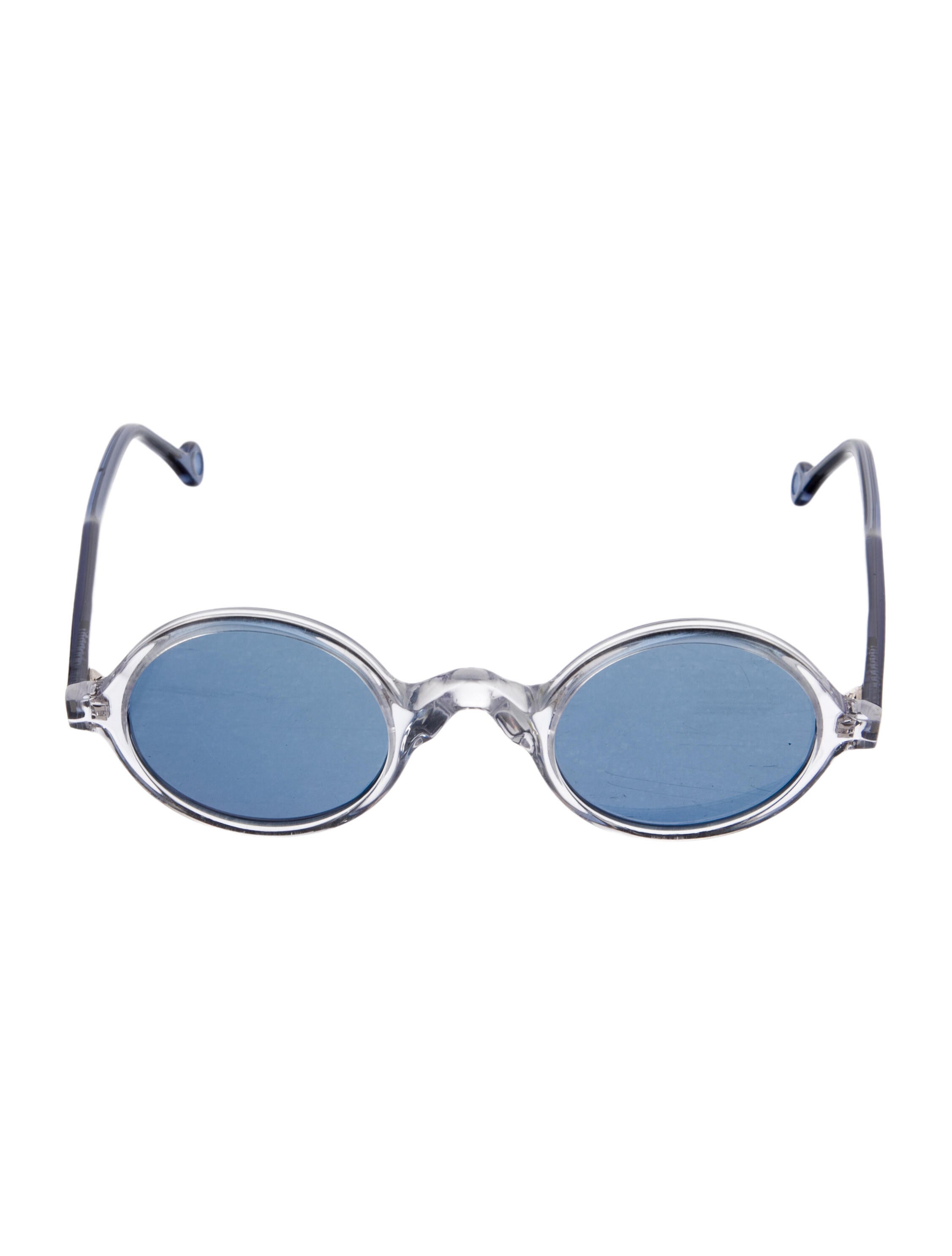 Morgenthal Frederics Round Gradient Sunglasses