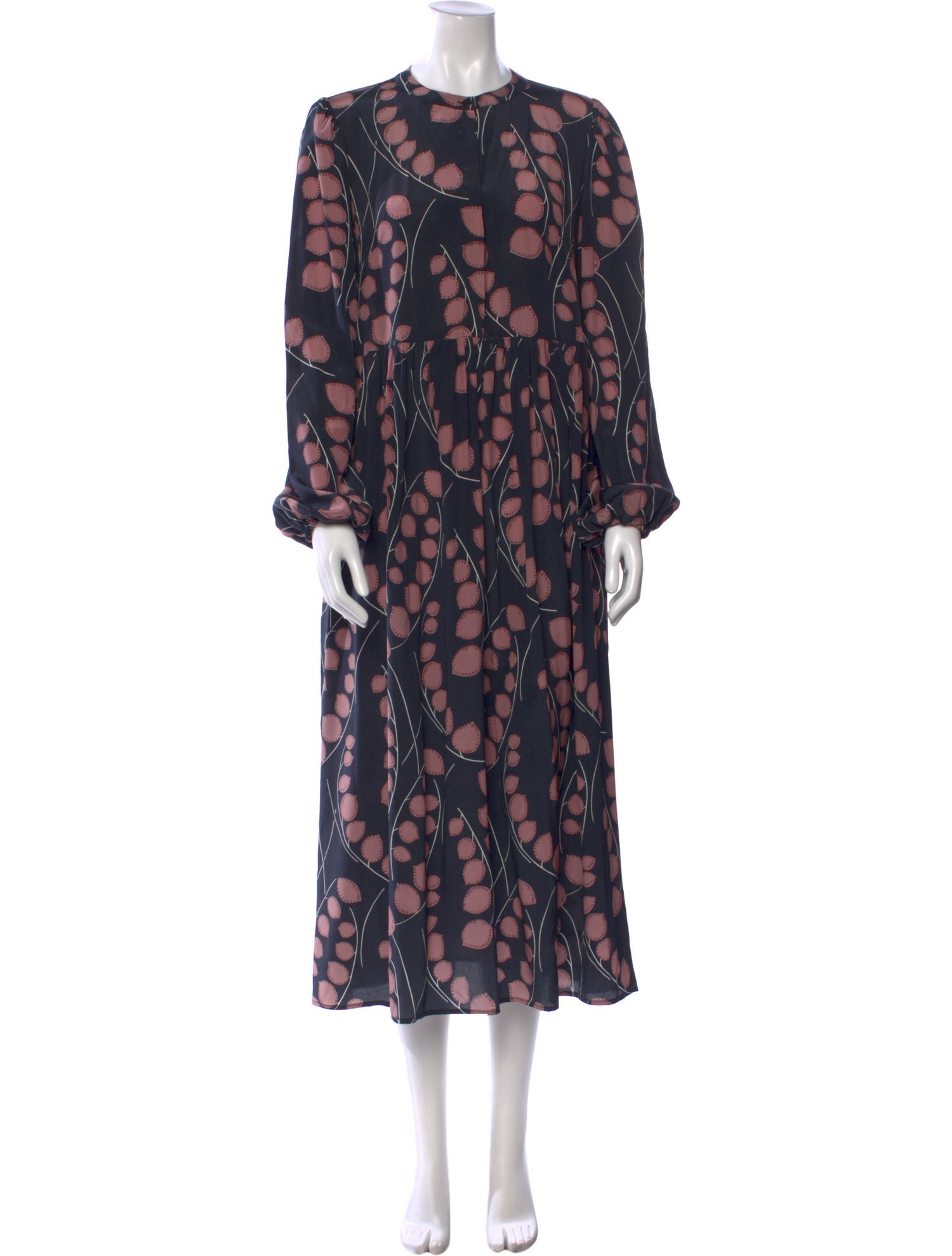 Frances Hart Silk Long Dress