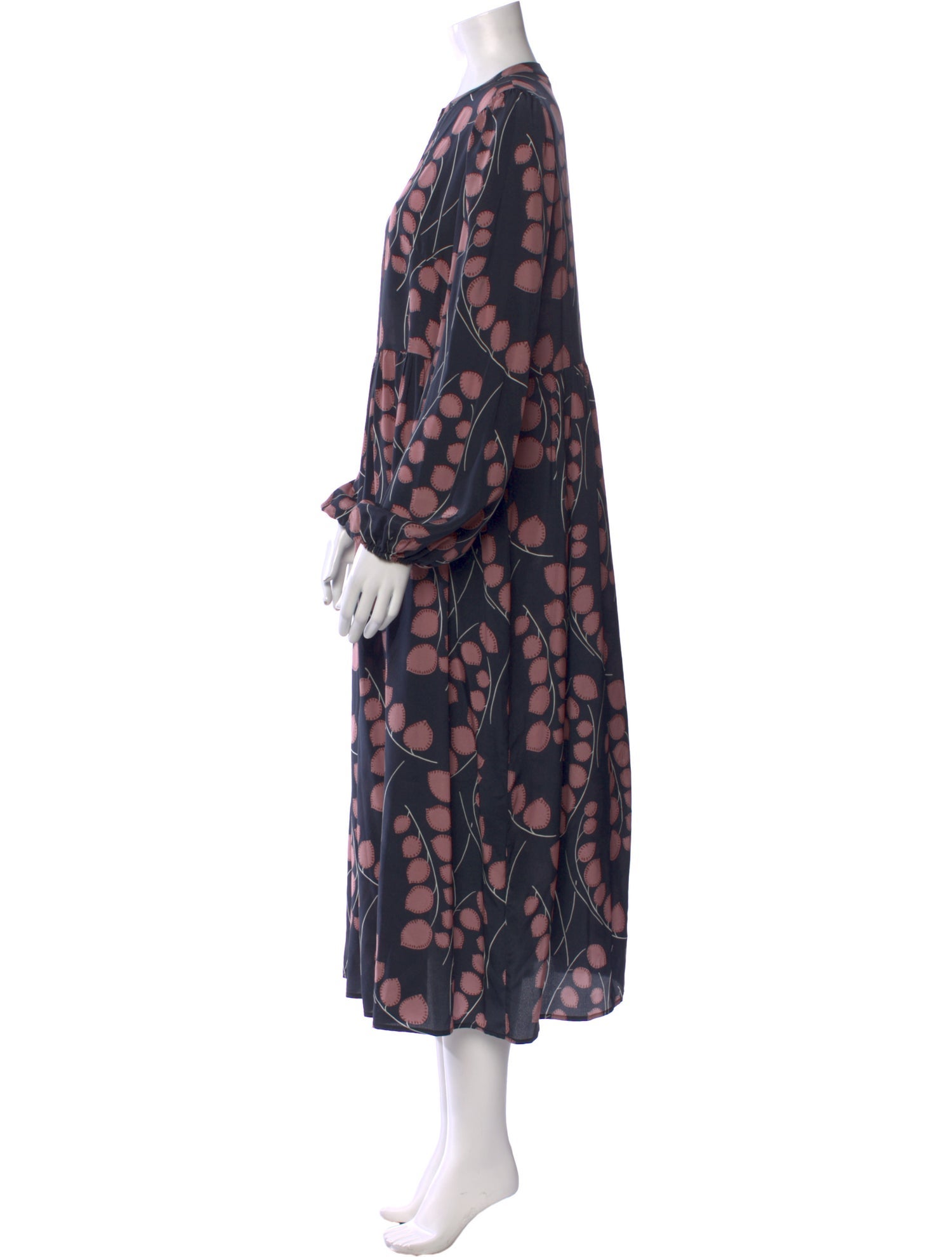 Frances Hart Silk Long Dress