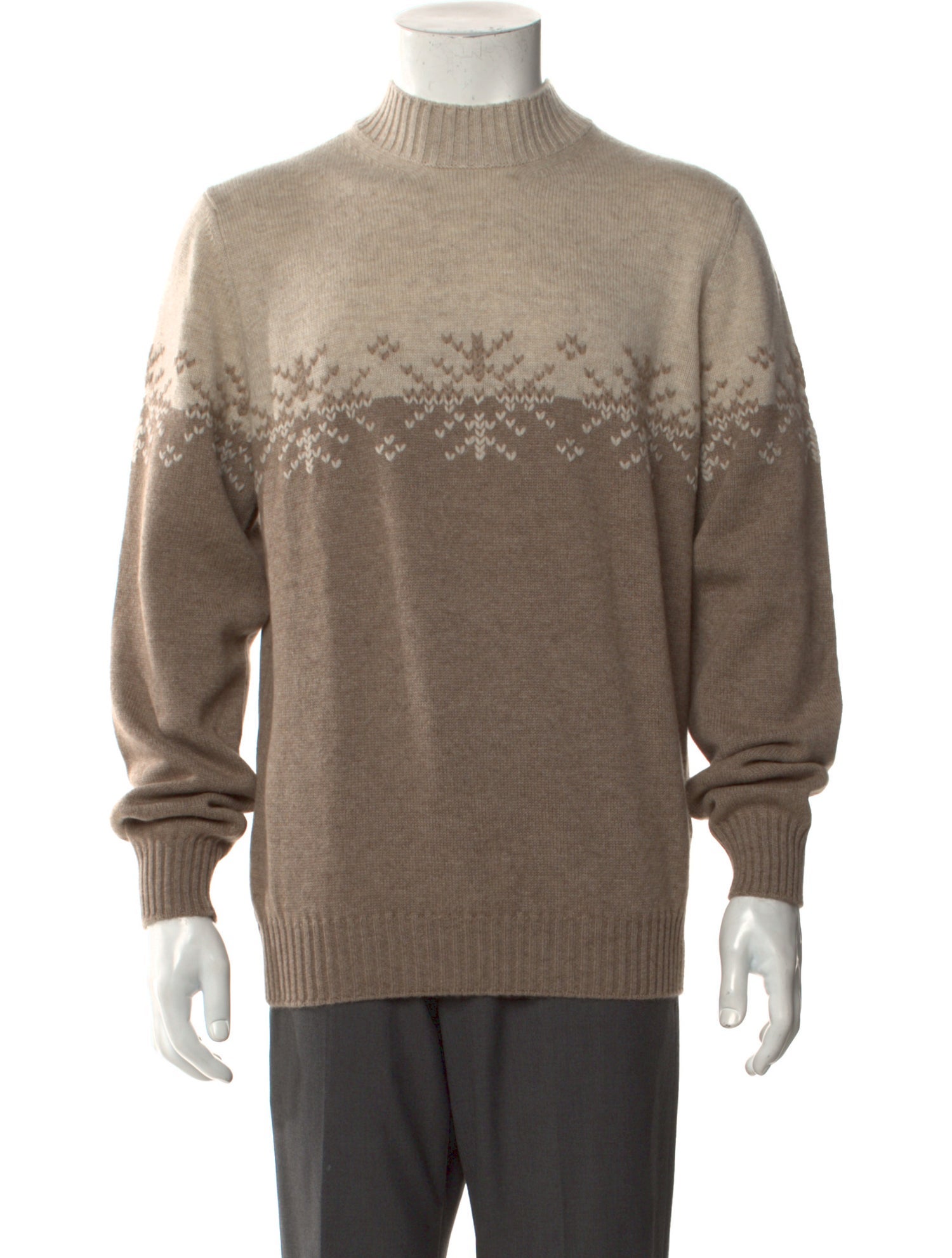 Fioroni Cashmere Printed Pullover w/ Tags