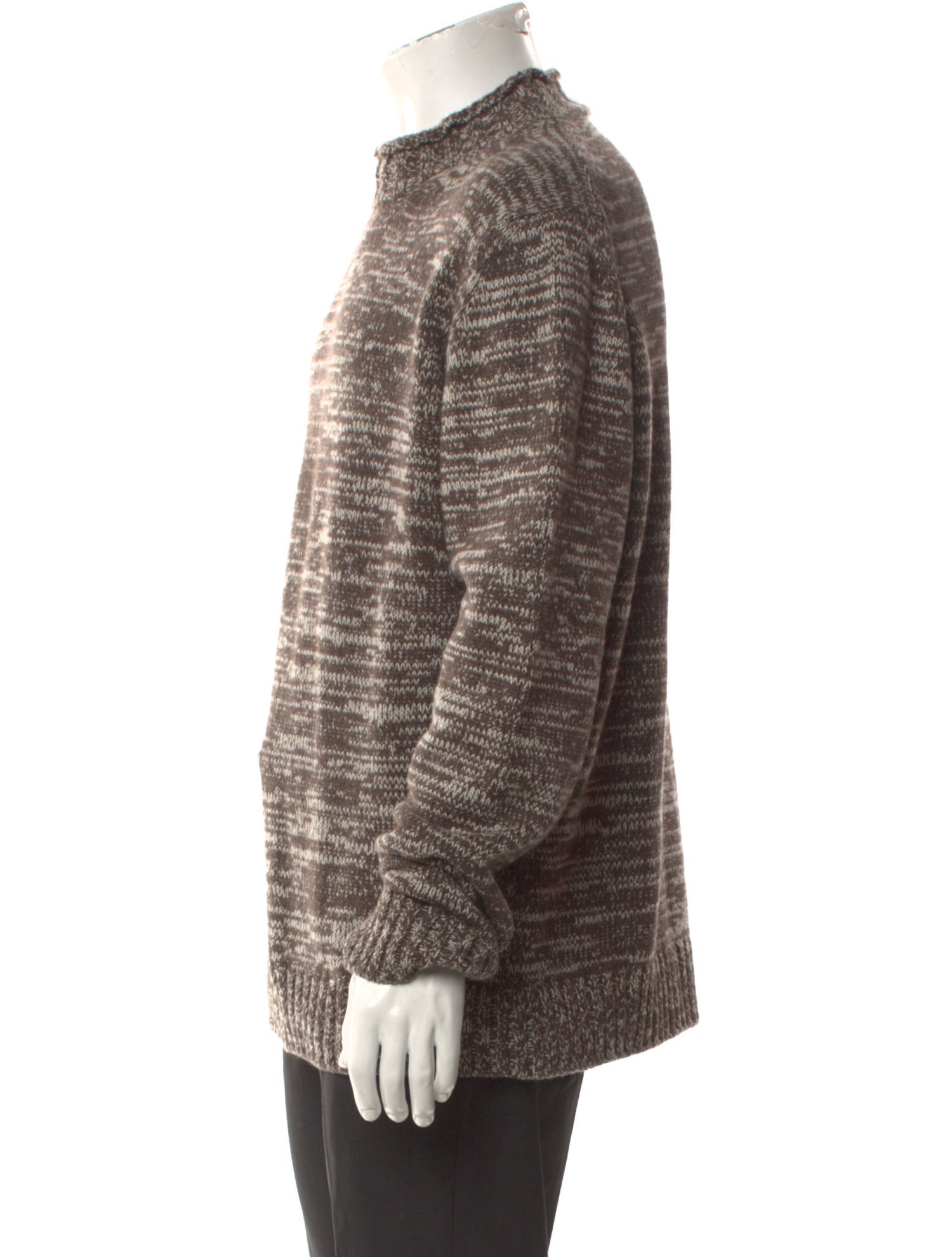 Fioroni Cashmere Mock Neck Pullover