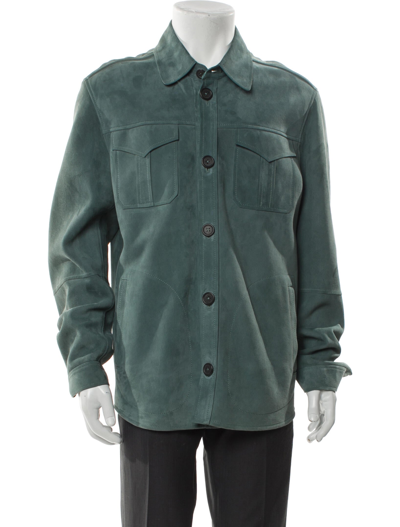 Fioroni Lamb Leather Utility Jacket