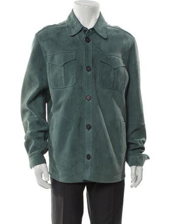 Fioroni Lamb Leather Utility Jacket