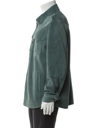 Fioroni Lamb Leather Utility Jacket