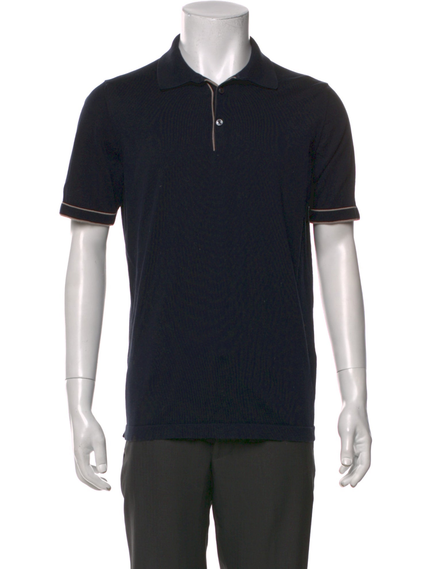 Fioroni Crew Neck Short Sleeve Polo Shirt