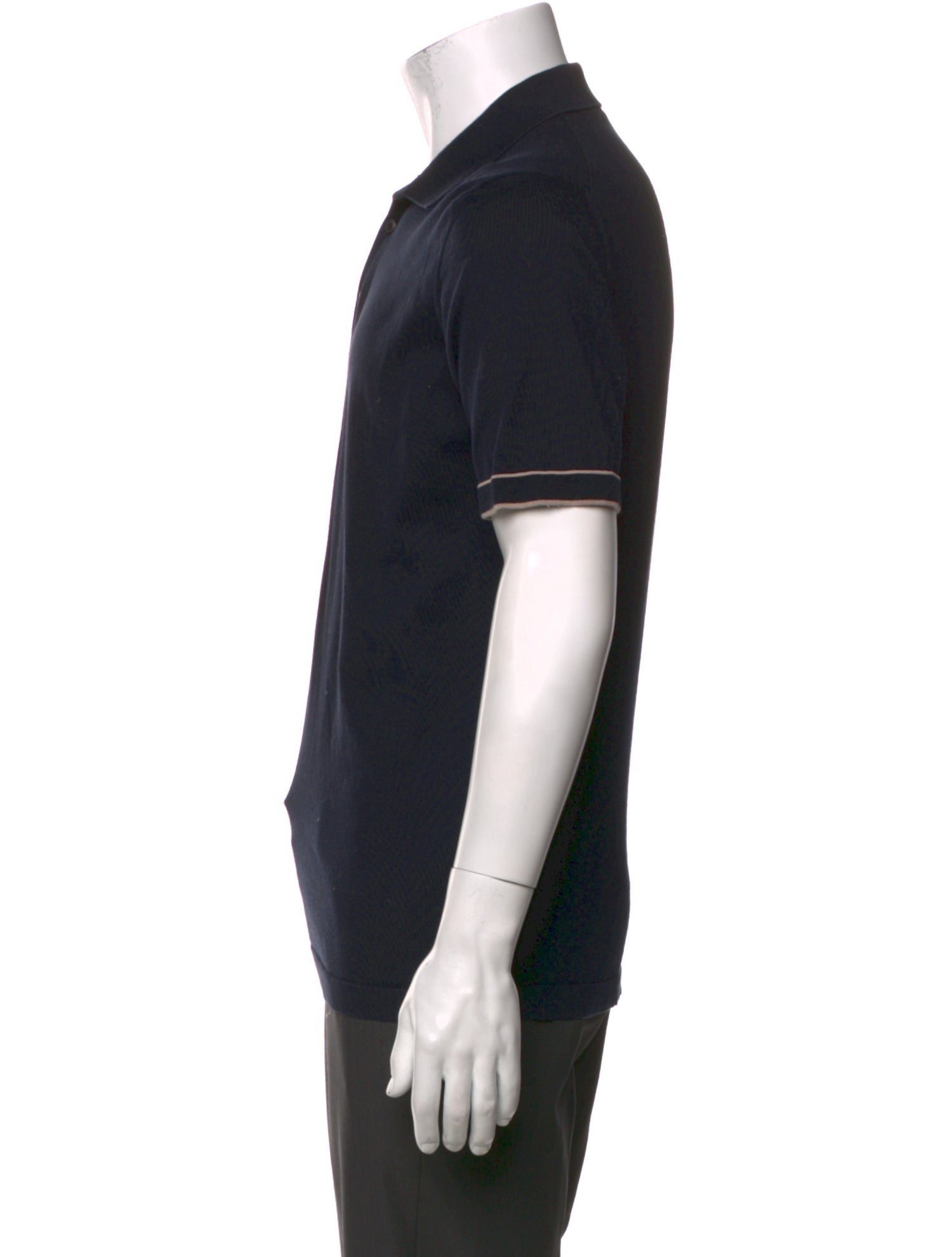 Fioroni Crew Neck Short Sleeve Polo Shirt