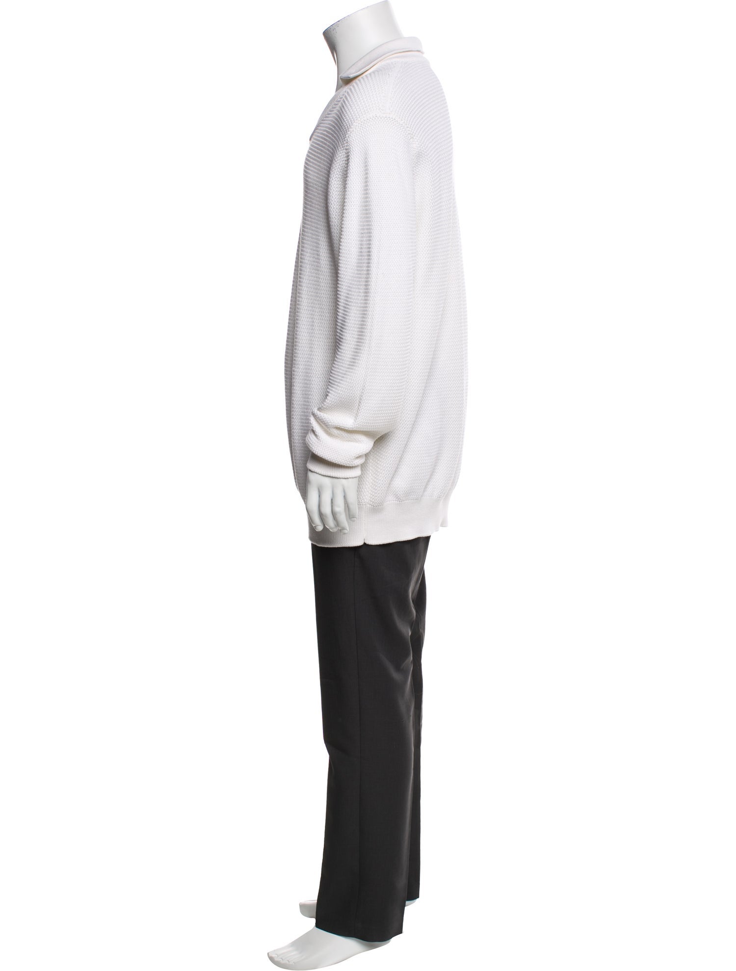 Fioroni Collar Long Sleeve Pullover