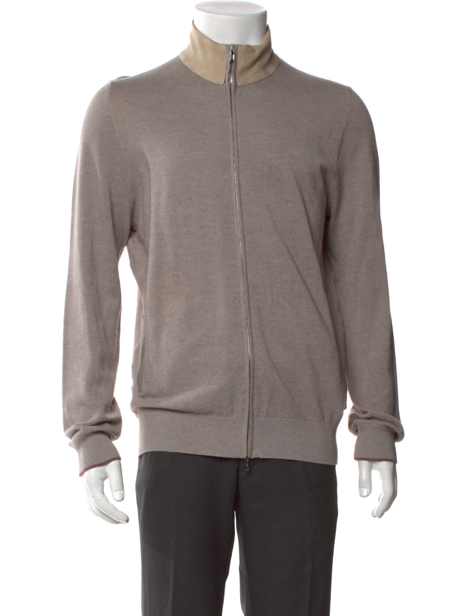 Fioroni Mock Neck Long Sleeve Cardigan