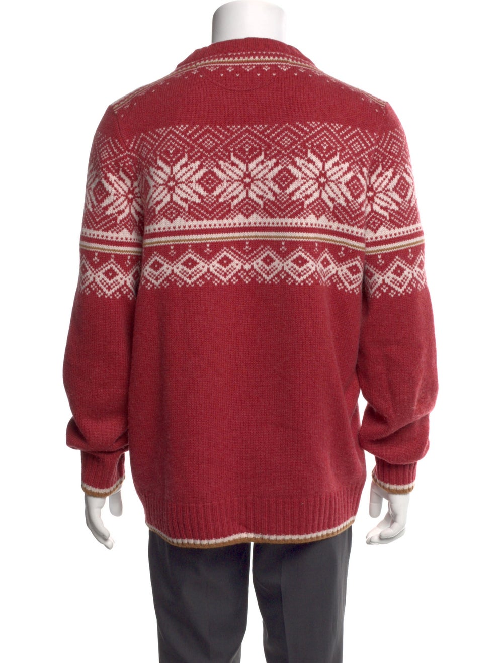 Fioroni Cashmere Patterned Pullover - image 3