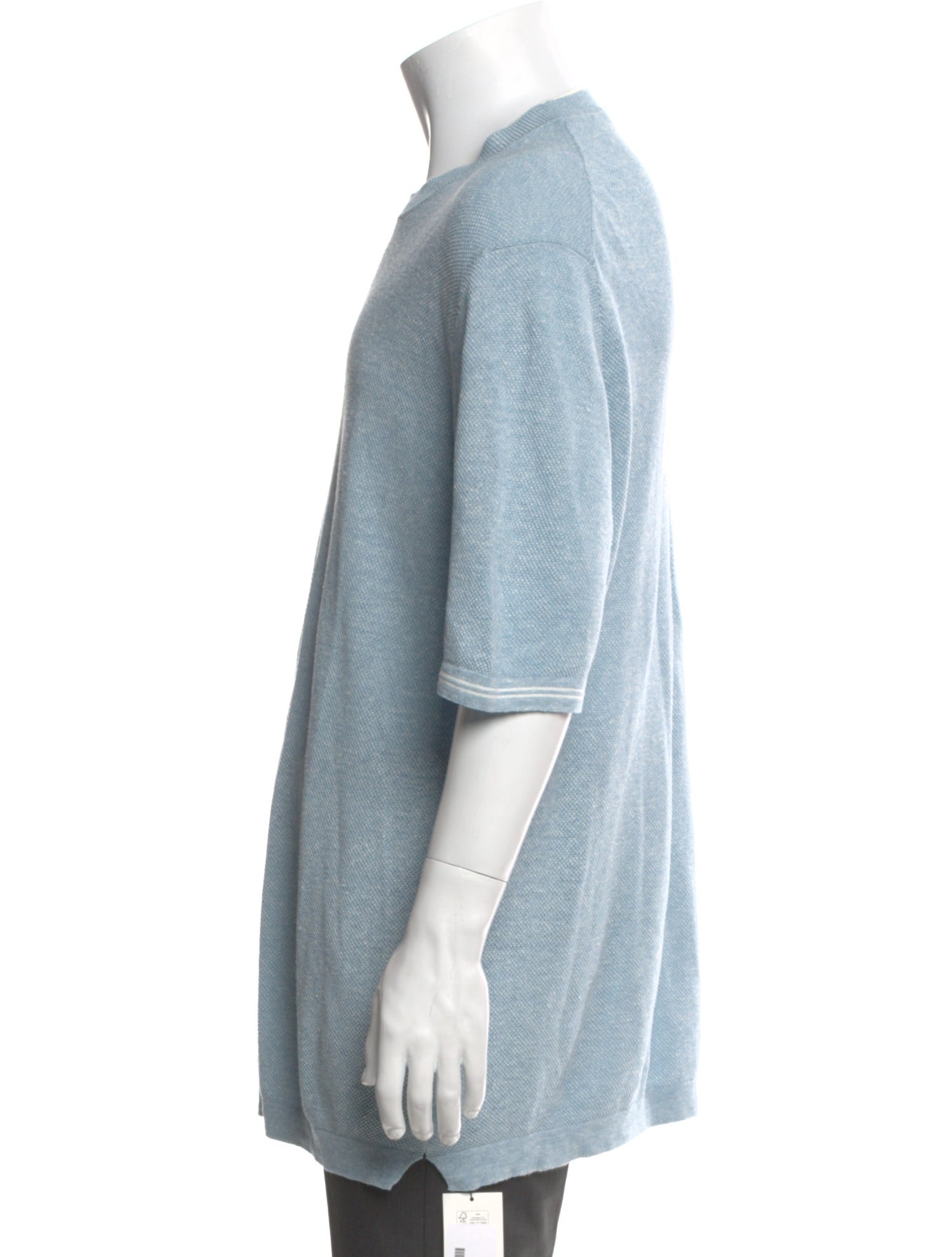 Fioroni Linen Crew Neck T-Shirt