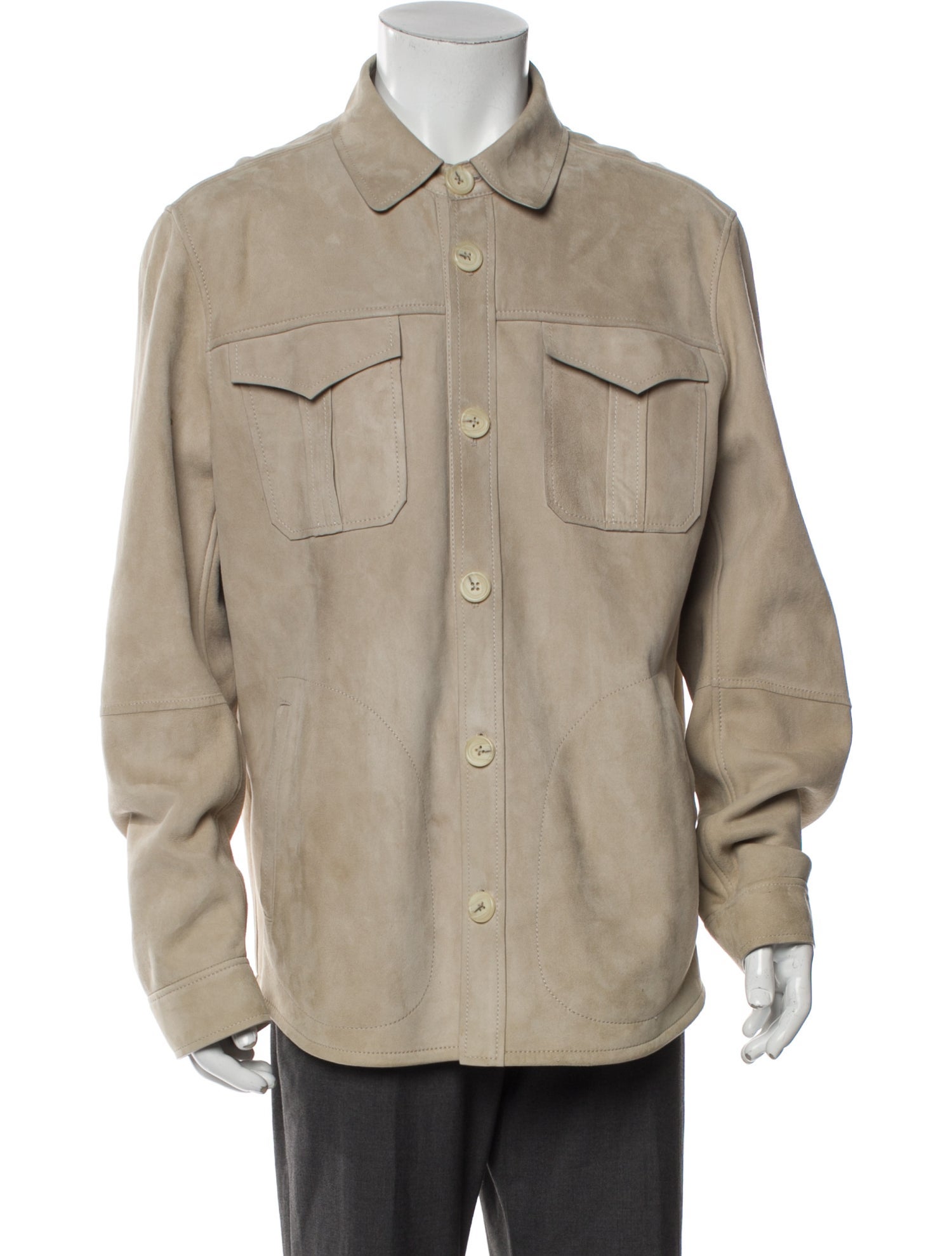 Fioroni Lambskin Utility Jacket