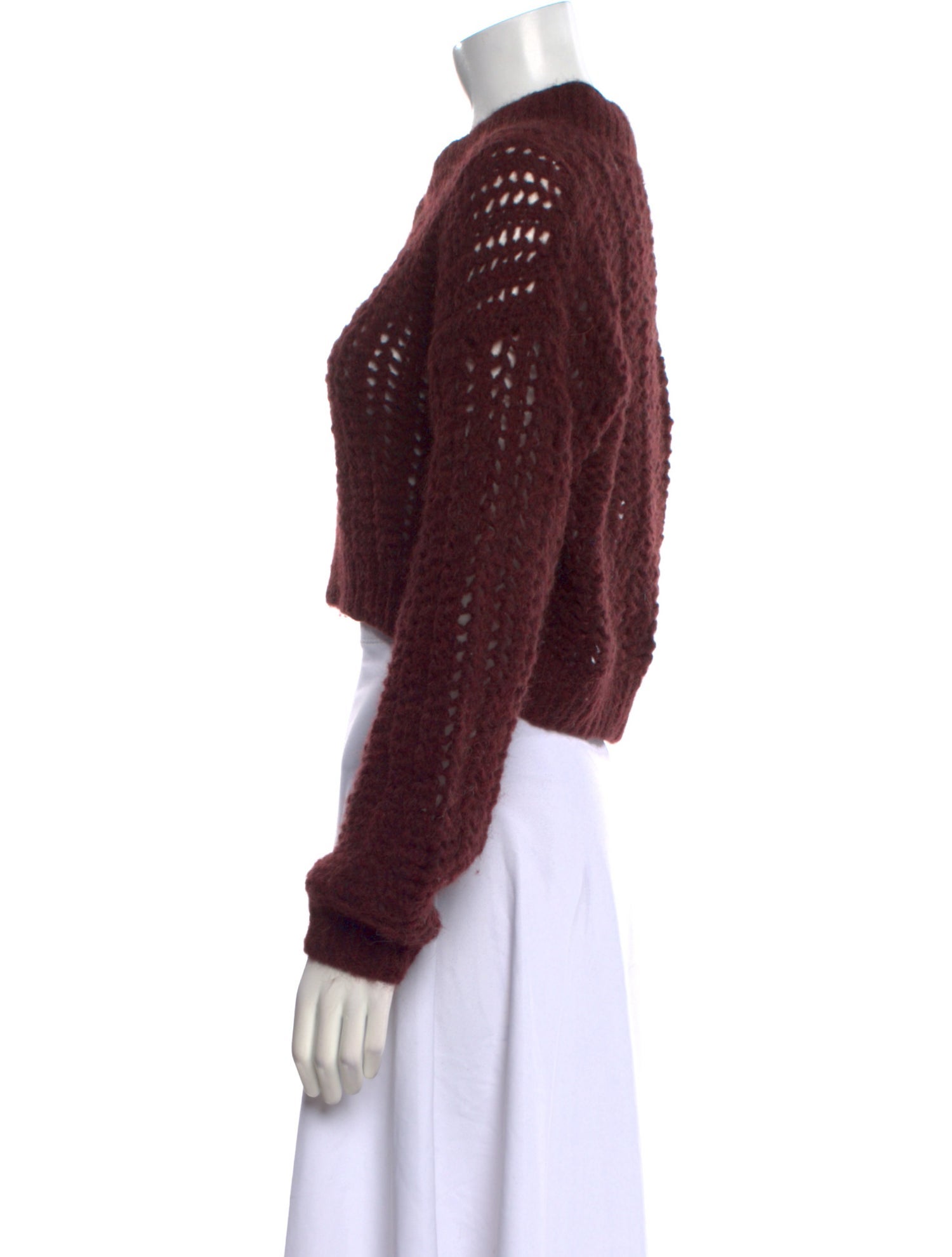 Frisson Knits Kid Mohair V-Neck Sweater