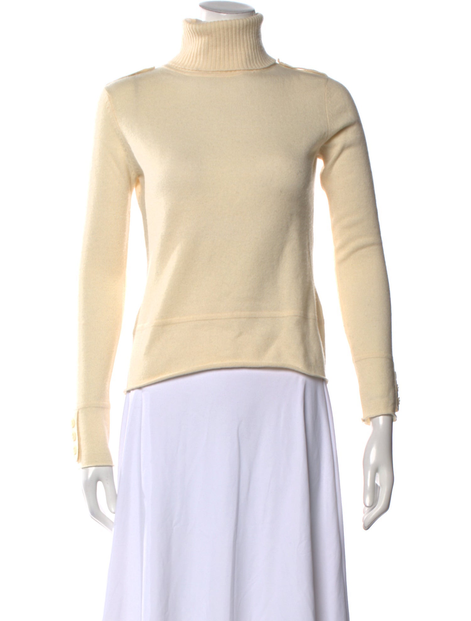 Frisson Knits Cashmere Turtleneck Sweater