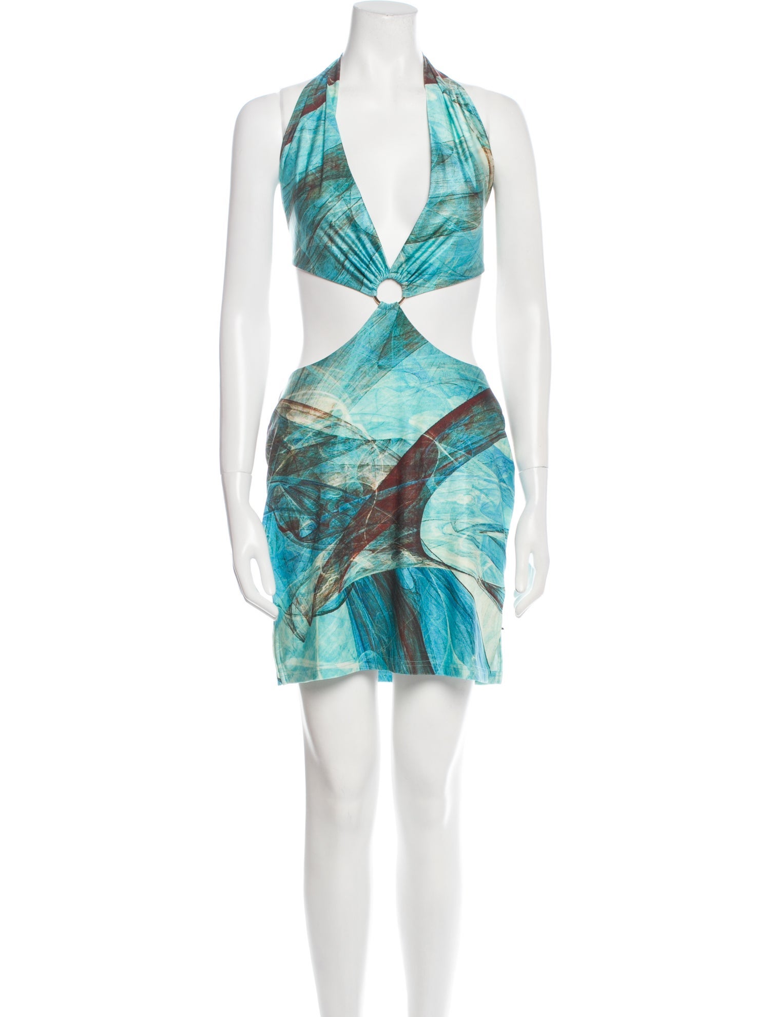 Farai London Printed Mini Dress w/ Tags