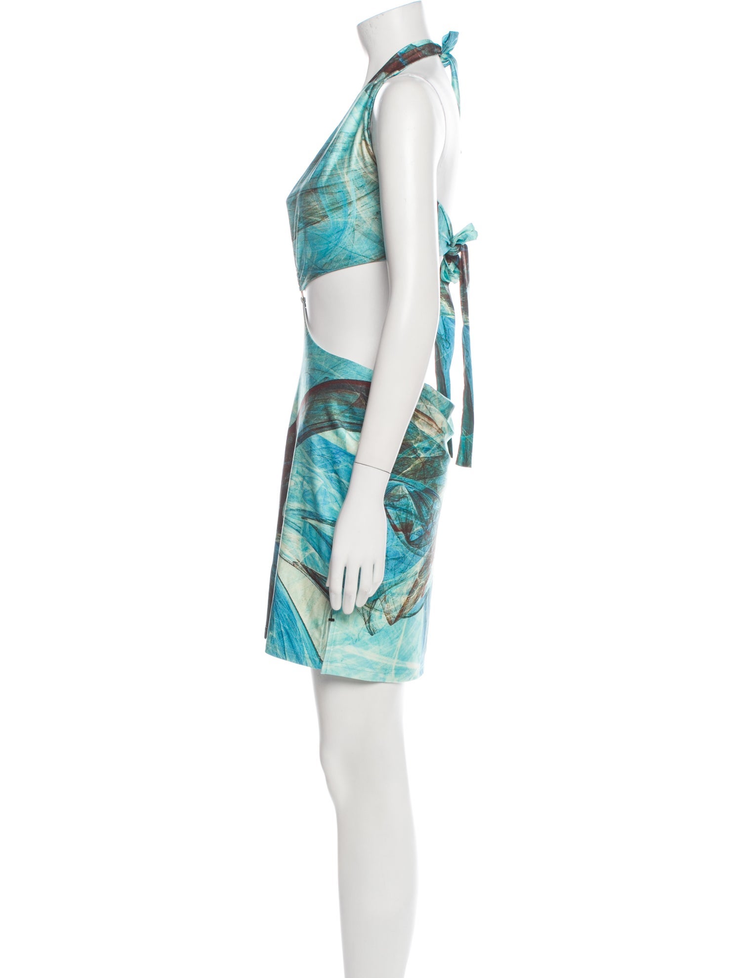 Farai London Printed Mini Dress w/ Tags