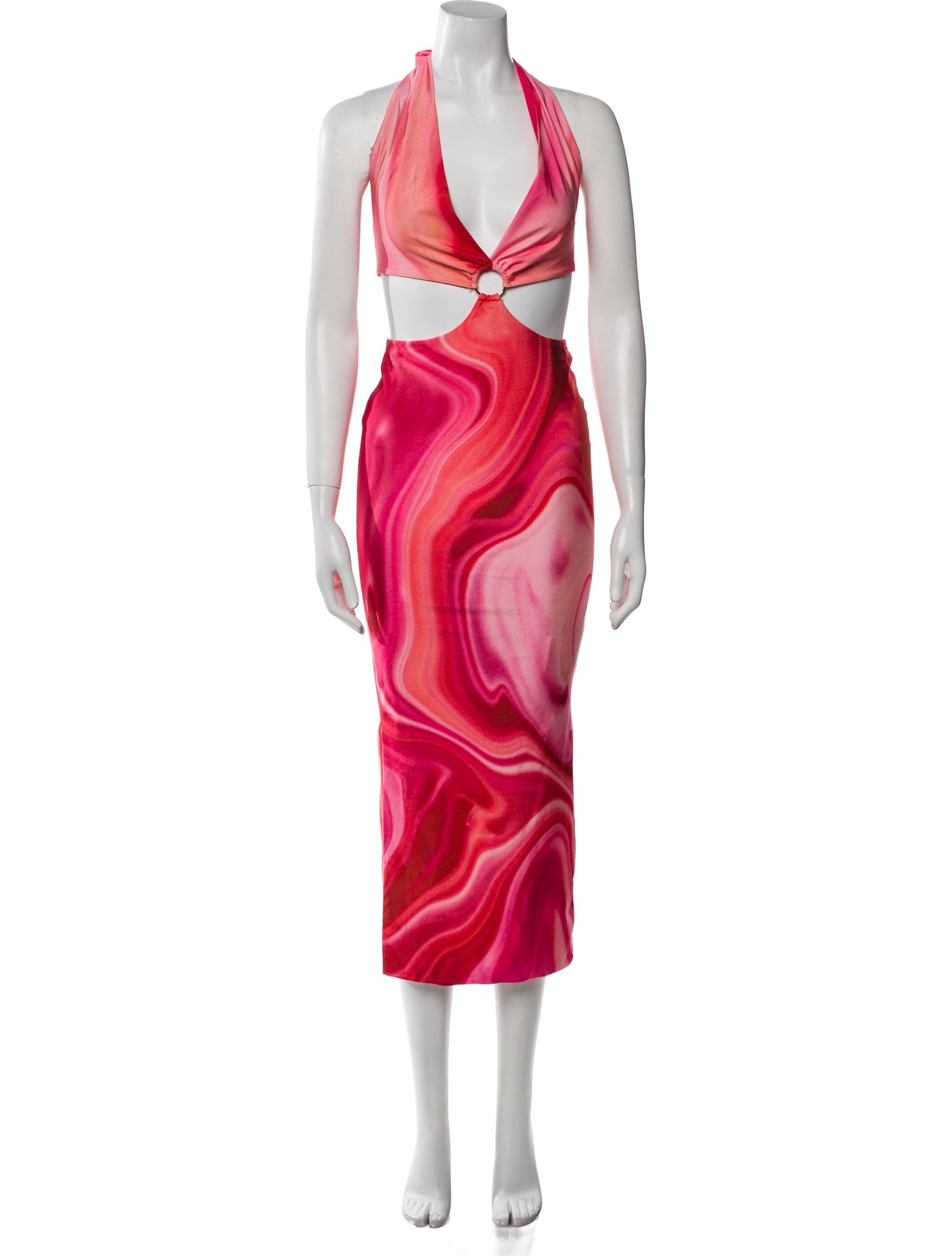 Farai London Printed Mini Dress