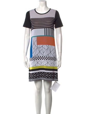 Frankie Morello Striped Mini Dress