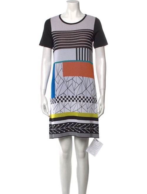Frankie Morello Striped Mini Dress