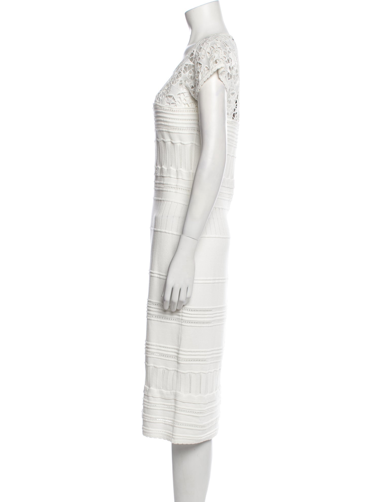 Frankie Morello Scoop Neck Midi Length Dress w/ Tags