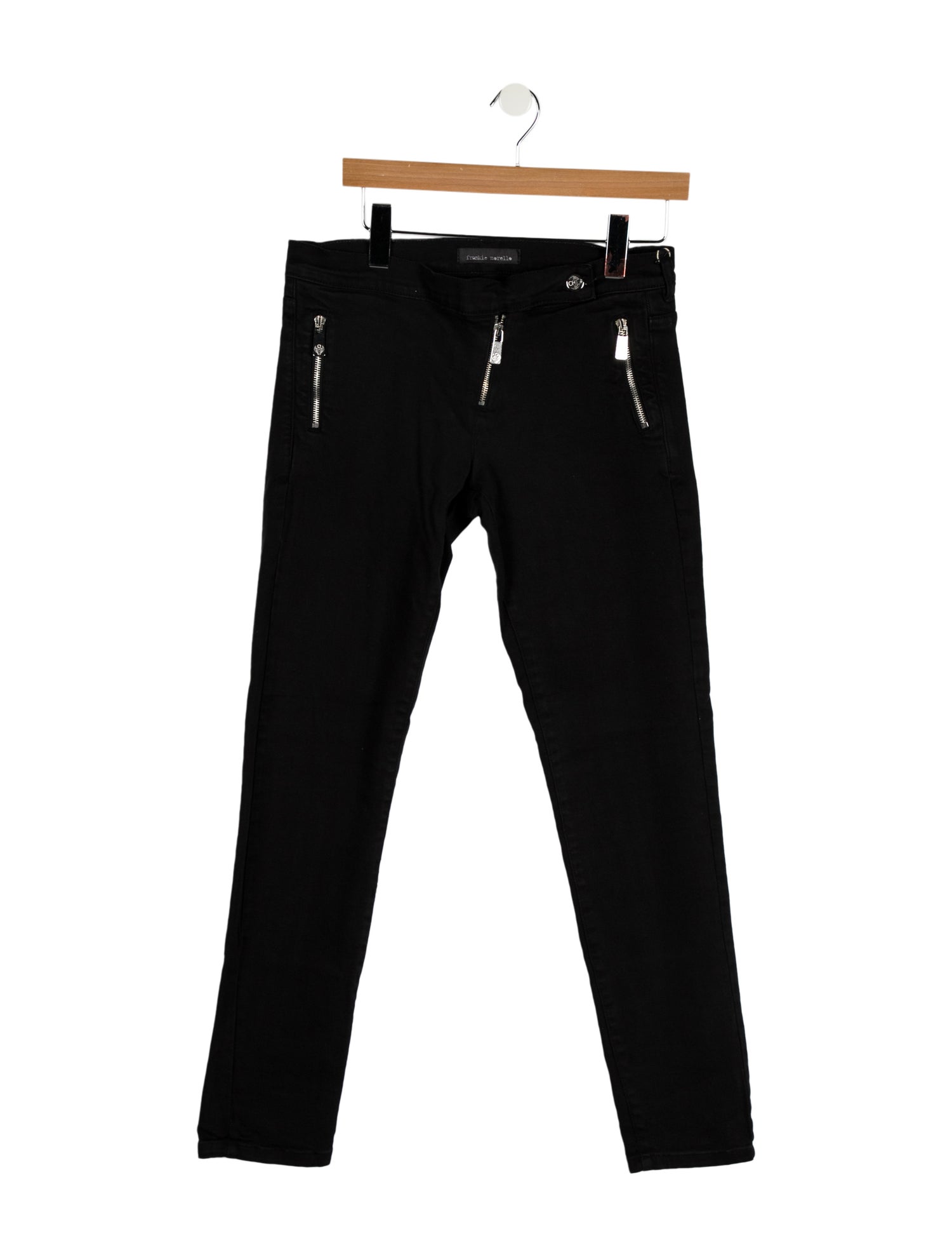 Frankie Morello Mid-Rise Skinny Leg Jeans