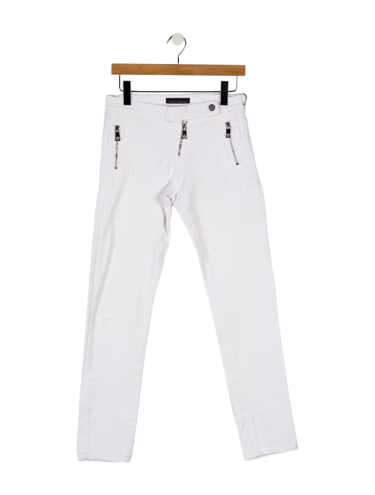 Frankie Morello Mid-Rise Skinny Leg Jeans