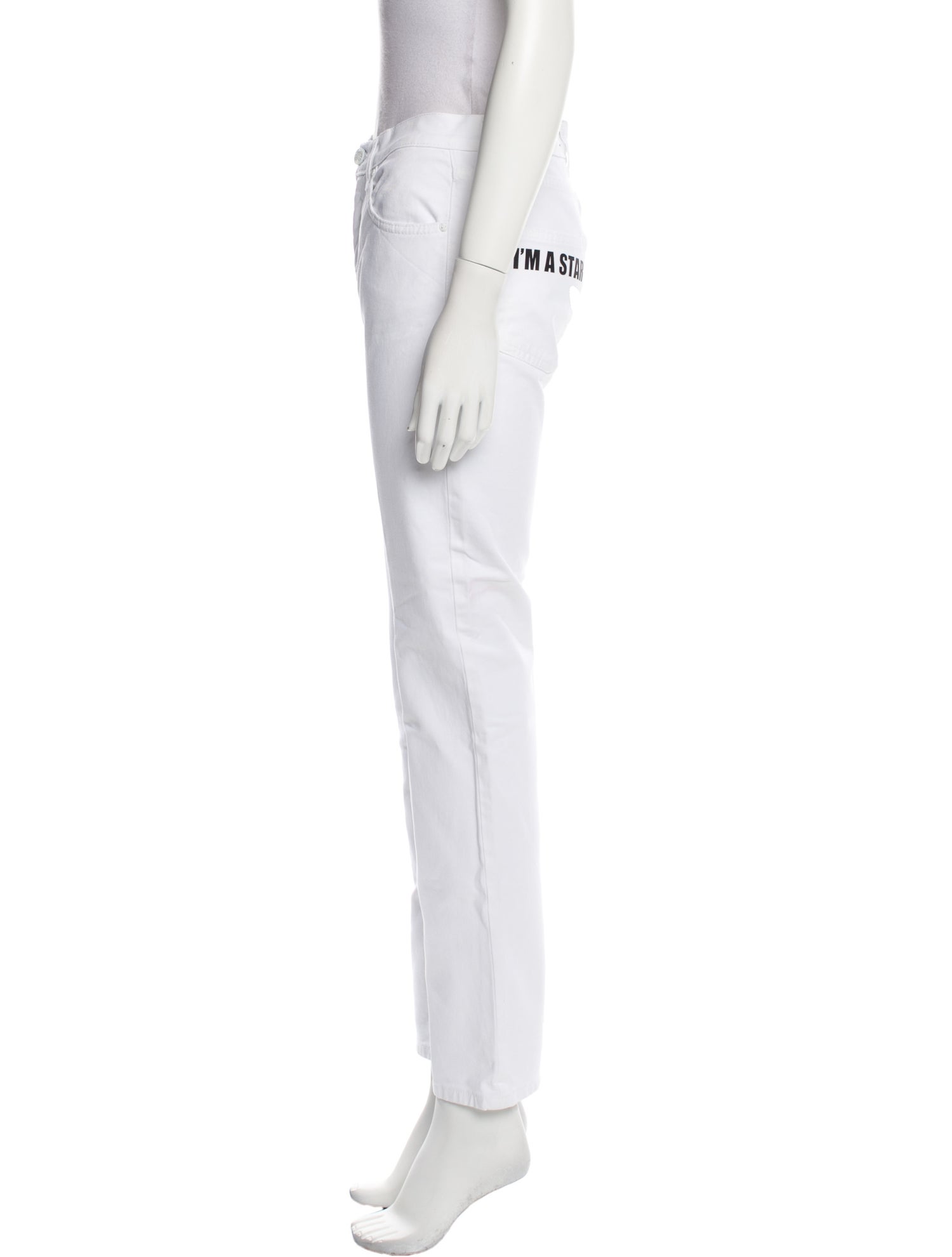 Frankie Morello Mid-Rise Straight Leg Jeans