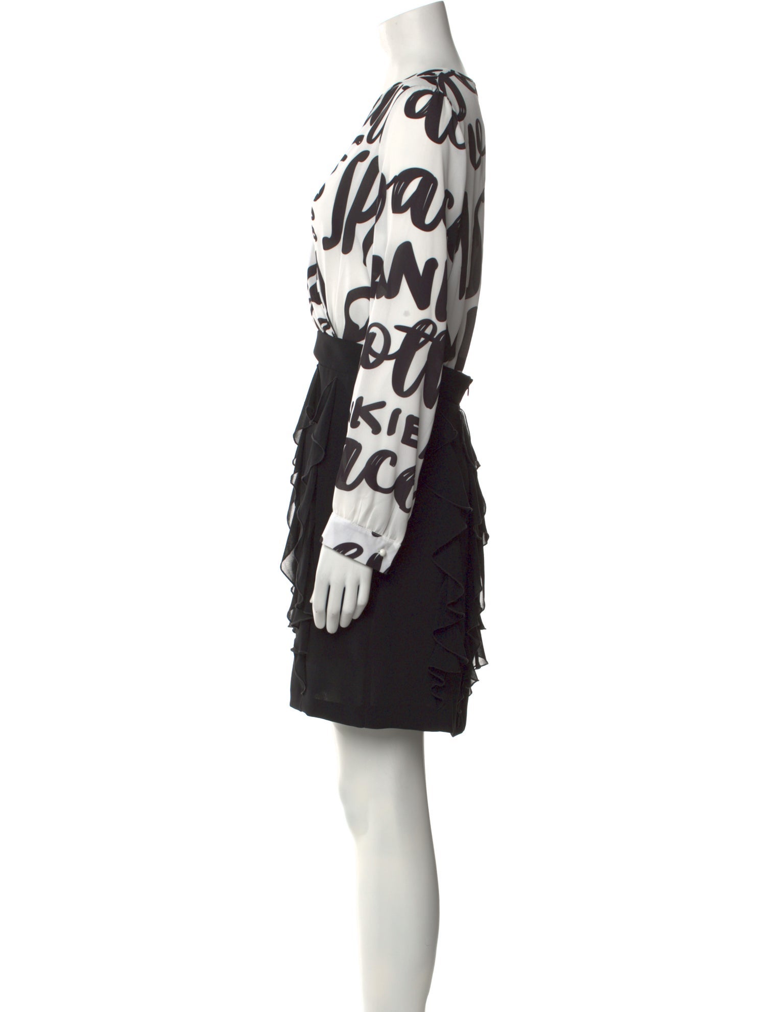 Frankie Morello Printed Mini Dress