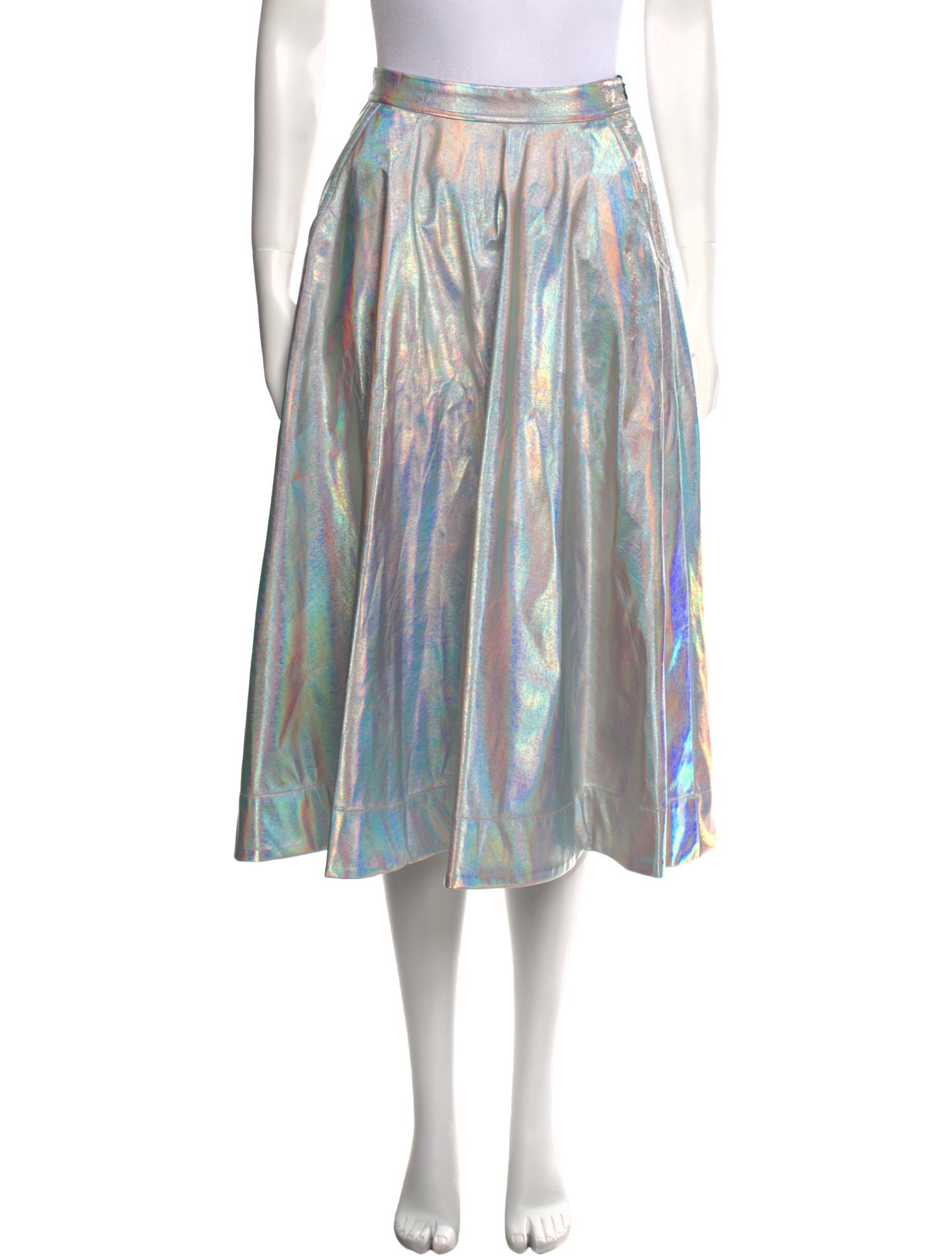 Frankie Morello Printed Midi Length Skirt