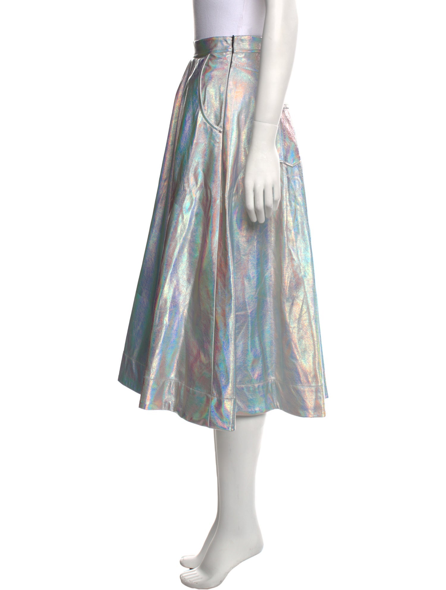 Frankie Morello Printed Midi Length Skirt