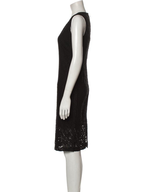 Frankie Morello Scoop Neck Knee-Length Dress