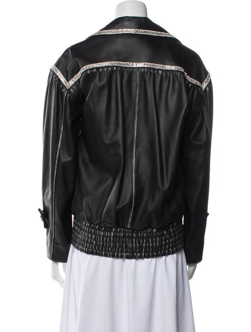 Frankie Morello Leather Biker Jacket